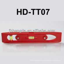 HD-TT07, мини-пластиковый уровень с V-образным пазом для трубы